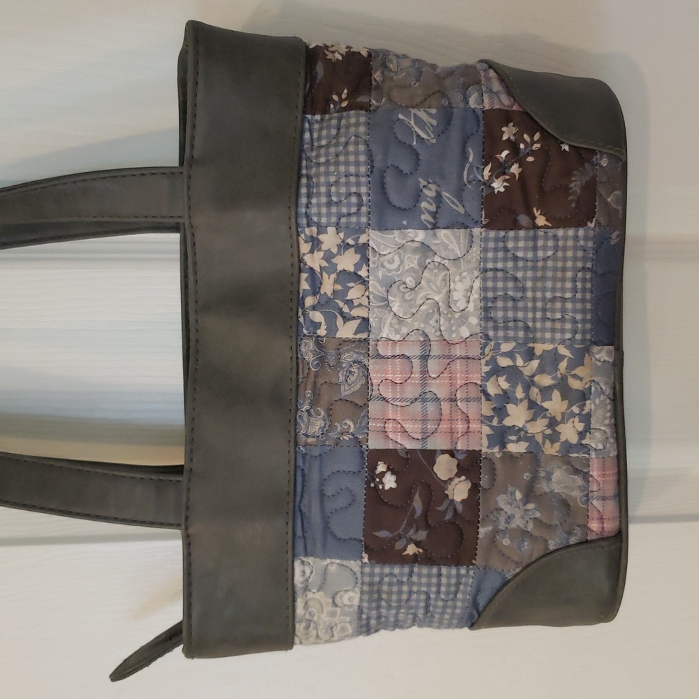 Donna Sharp Patchwork Tote Bag - image 3